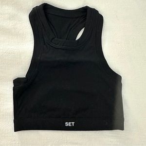 SET ACTIVE Sports Bra - Black
